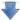 Flèche bleu petite